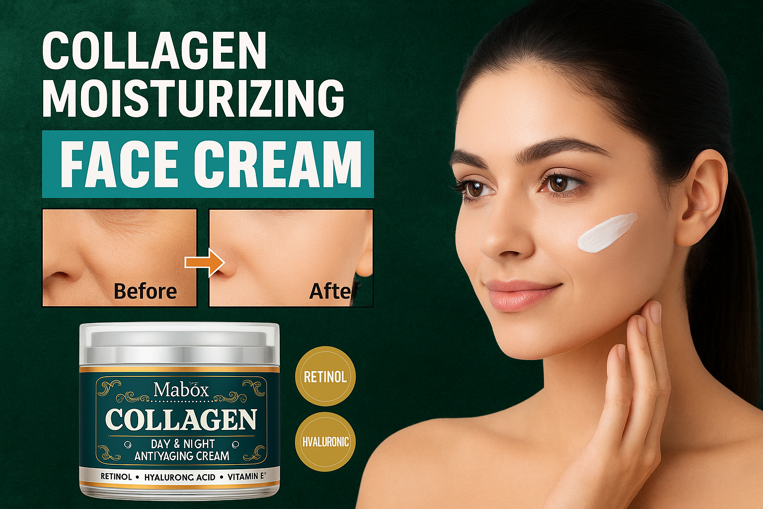 Anti Aging Face Cream with Collagen